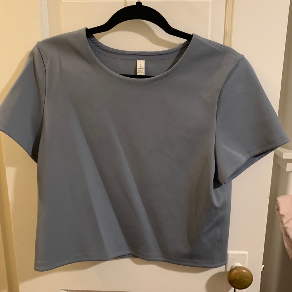 Lululemon Crop Top Shaped Short Sleeve